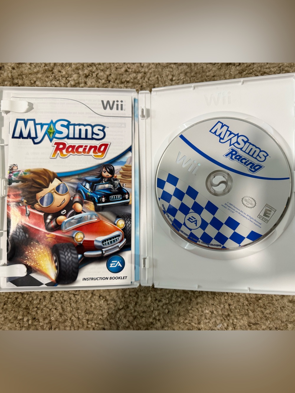 MySims Racing‎ Nintendo Wii Game Complete EA Kids Racing Game - Picture 2 of 3
